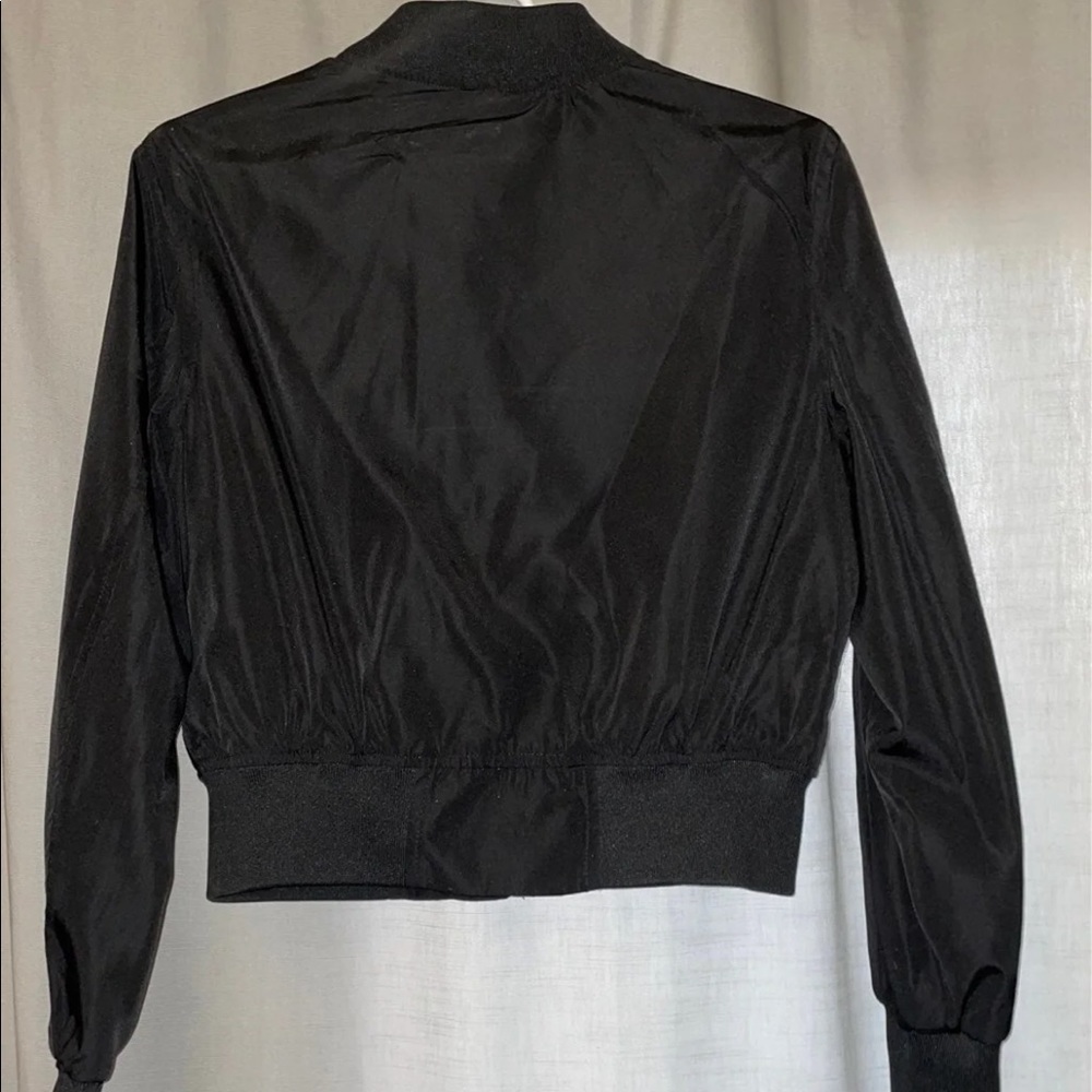 Nylon Bomber Jacket - image 3